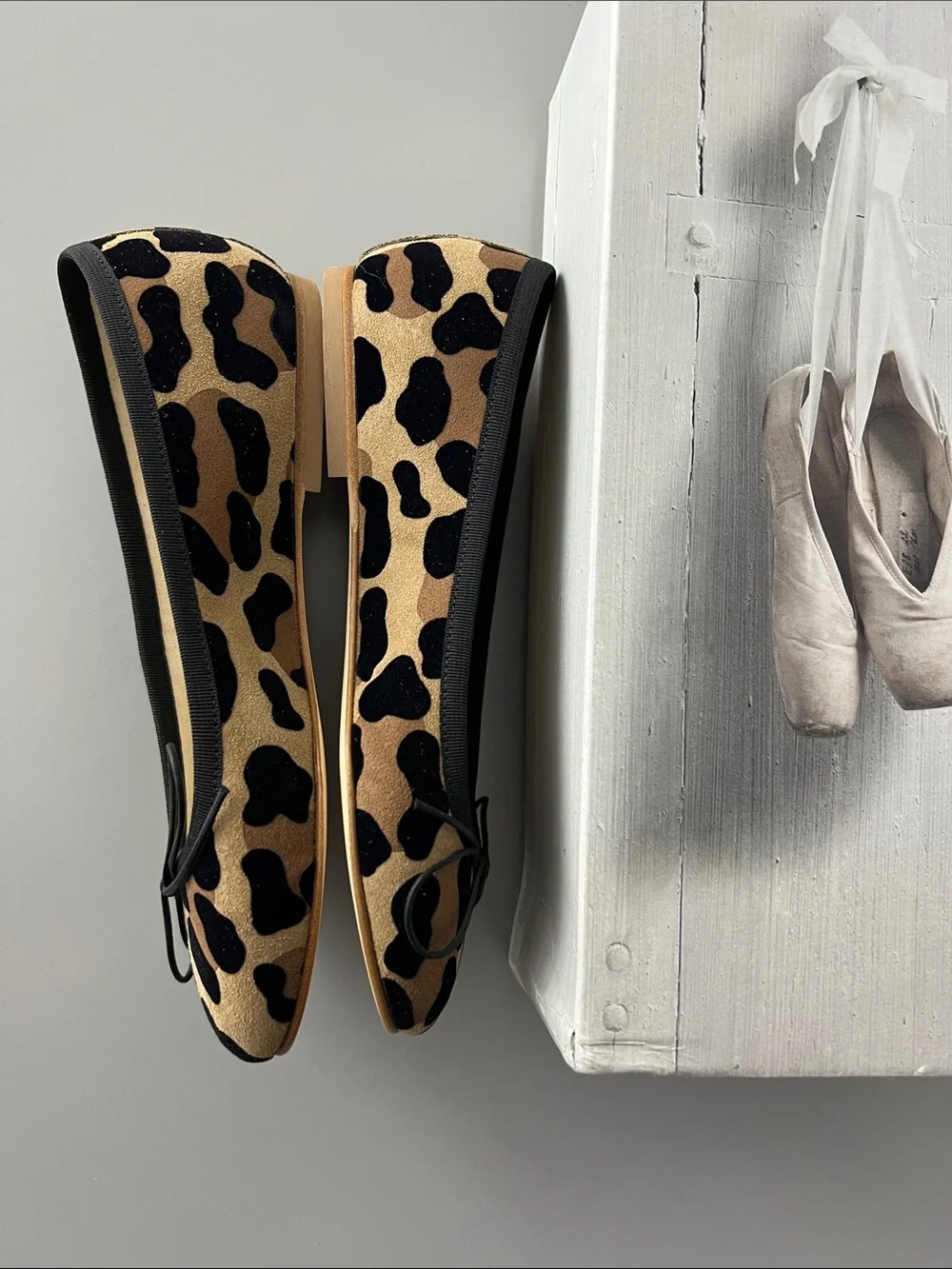 New Anniel Leopard Classic Ballerina Flats Size 35